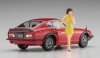 Hasegawa SP539-52339 Nissan Fairlady 240ZG w/70's Girl's Figure 1/24